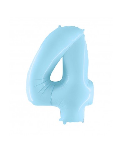 Mylar numero 4 Celeste chiaro mt 1