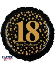 Pallone mylar 18 anni rose gold / oro