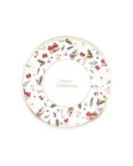Piatti 21 cm Little Christmas conf. da 8 pz