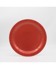 Piatti cm 24 in carta Mattone conf da 15 pz