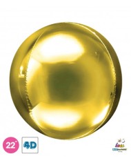Mylar Orbz sfera 22" Rose Gold