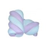 Treccia bianca e rosa