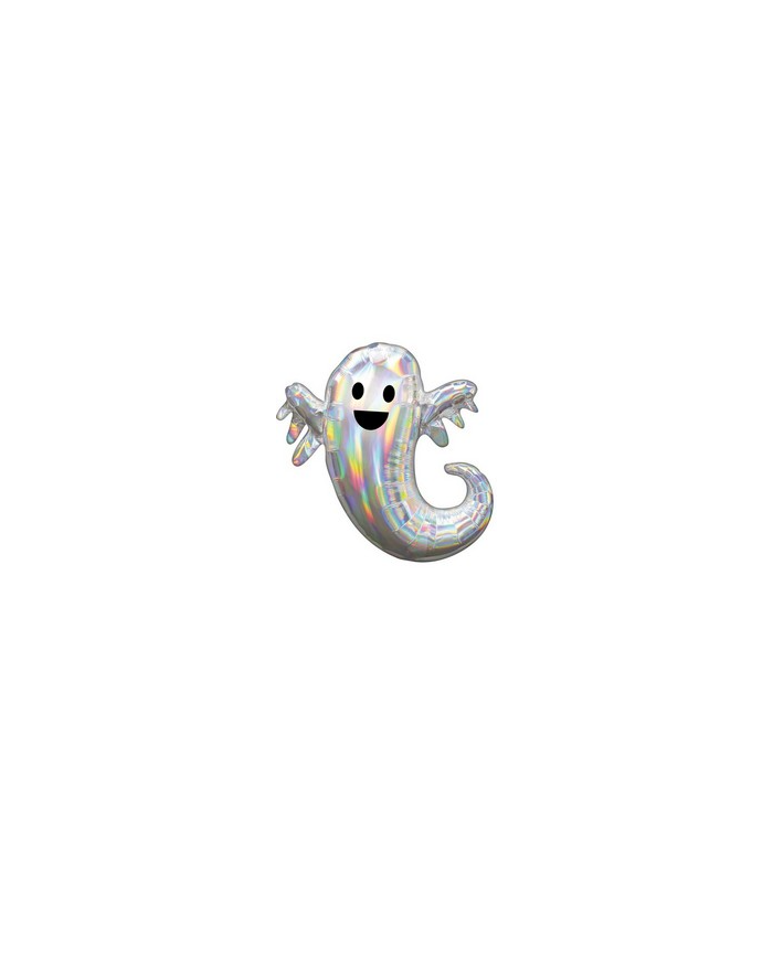 Pallone foil Supershape 63 x 71 cm Fantasma Olografico