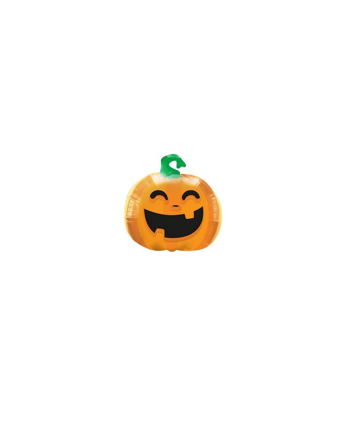 Pallone foil 55 x 56 cm Pumpkin - OCCHIELLO PER APPENDERE