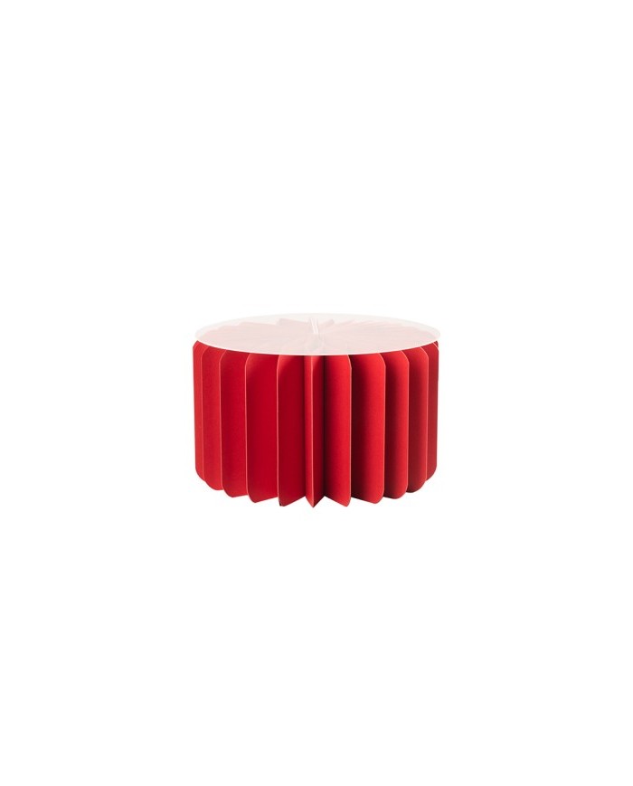 Alzatina 180gr cm 20 x 12 rossa con top plastica
