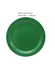 Sottopiatti Verde Natale cm 32 pz 8