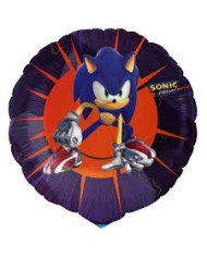 Mylar Sonic and Friends Tondo 18"