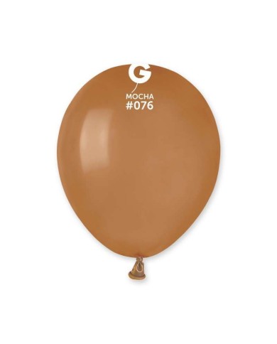Palloncini in lattice standard 12'' marrone moka pz100