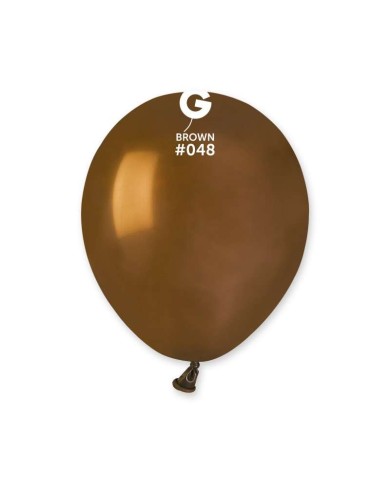 Palloncini in lattice standard 12'' marrone pz100