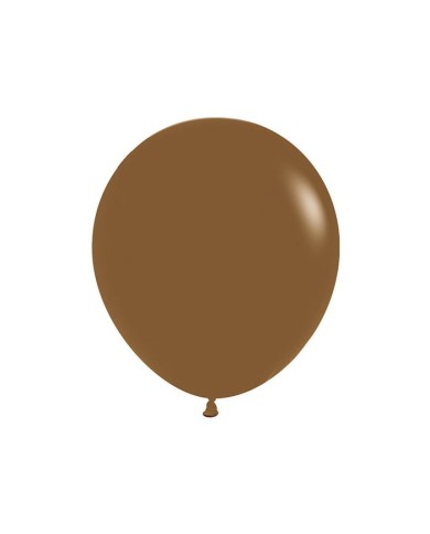 Palloncini in lattice 18 inch Coffee (074) pz 25