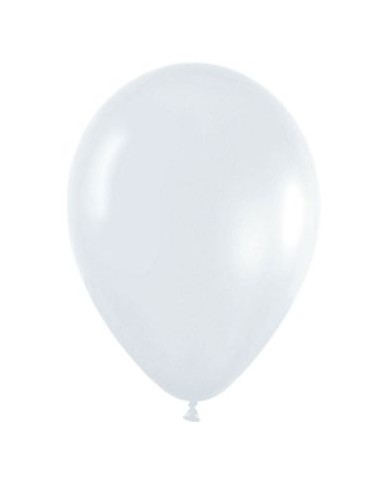 Palloncini 5" Bianchi (005) pz 50