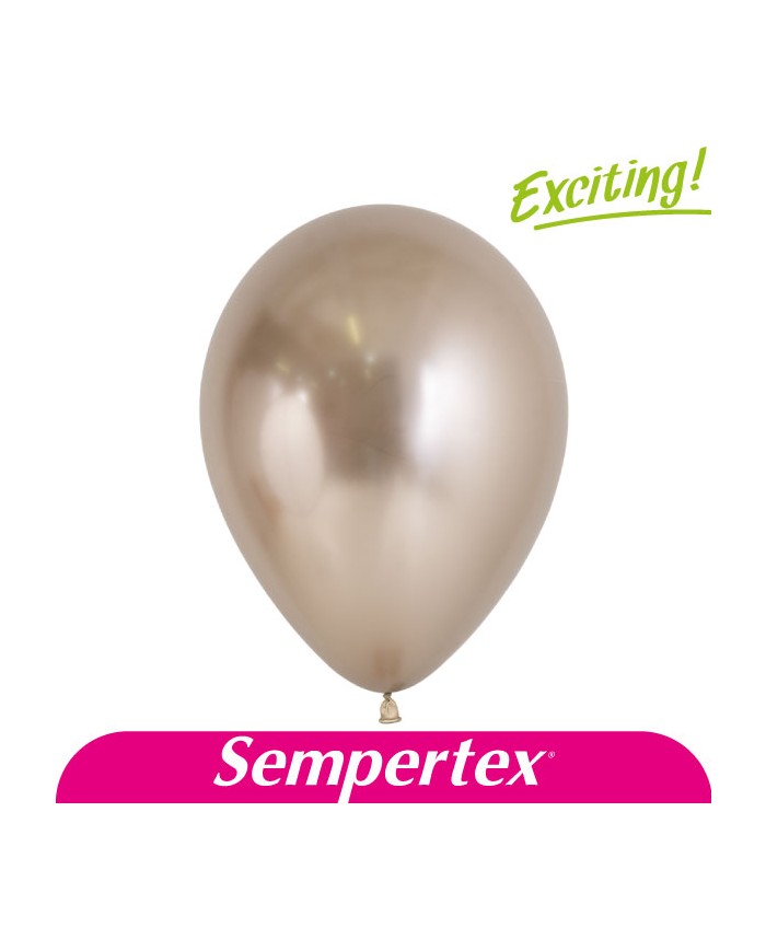 Palloncini 12" reflex champagne 971 pz 12