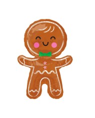 Mylar shape gingerbread