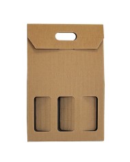 Cesta in cartone avana media 34x29x10