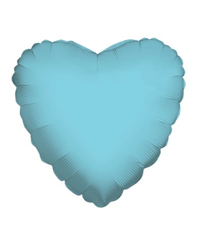 Pallone mylar 18'' cuore celeste