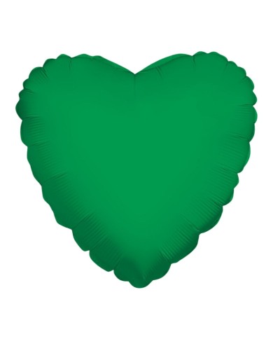 Pallone mylar 18'' cuore verde