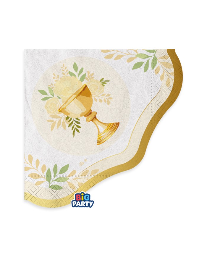 Tovaglioli 33 x 33 Comunione holy pz 16