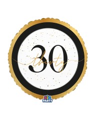Mylar 18" fucsia/oro 30 anni