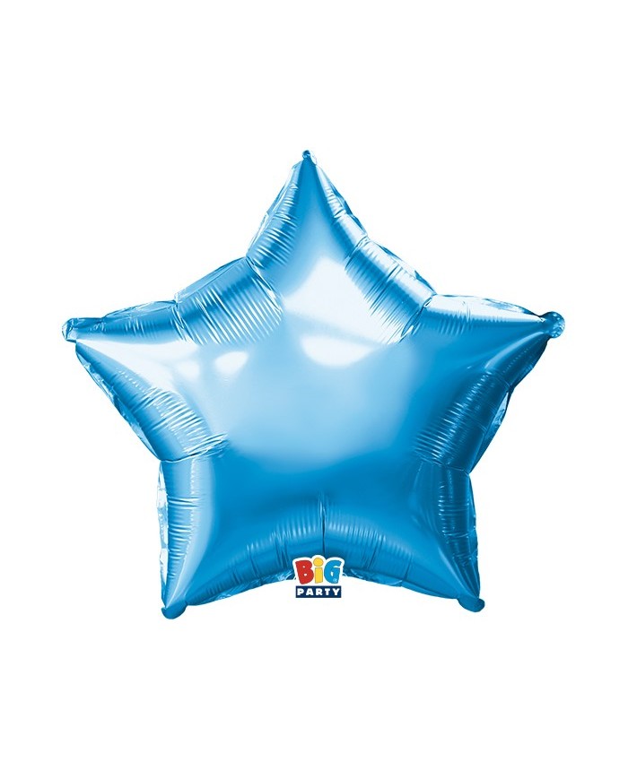 Mylar stella celeste metal 18"