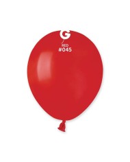Palloncini in lattice standard 5'' rosso pz100