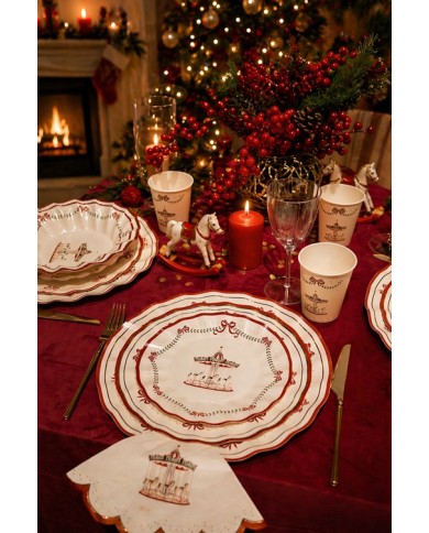 Raviere vassoi cm 36 x 20 Christmas Carillon pz 2