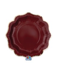 Piatti cm 30 Harmony Bordeaux Gold pz 6