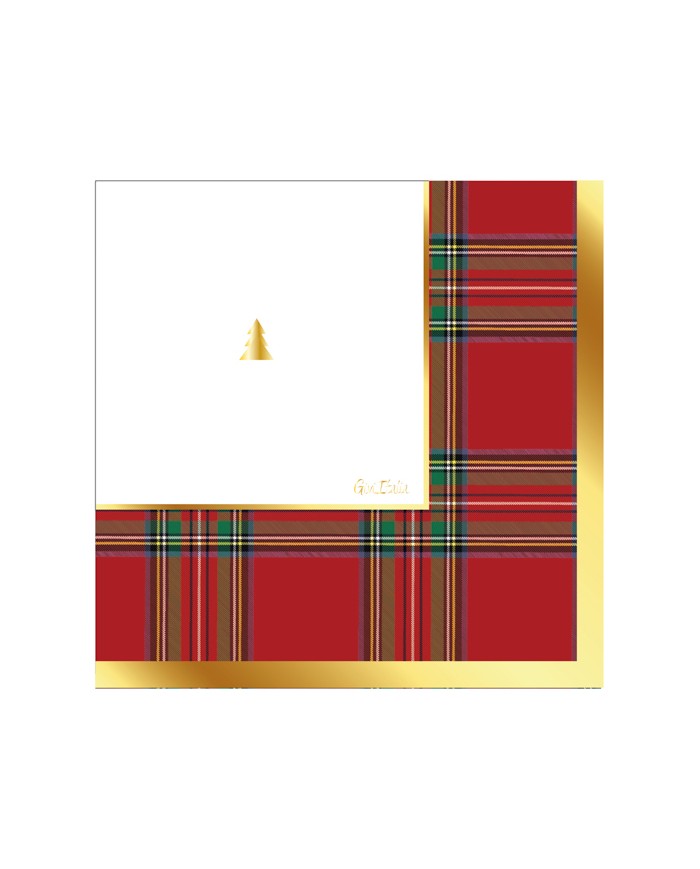 Tovaglioli 33 x 33 Modern Scottish pz 16