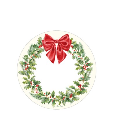 Piatti 21cm Christmas Garland pz 8
