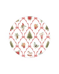 Piatti fondi 24 cm Christmas Fantasy pz 8