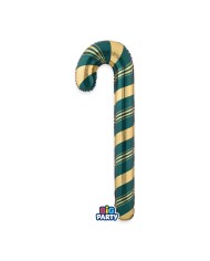 Pallone Candy cane small green cm 36 x 73