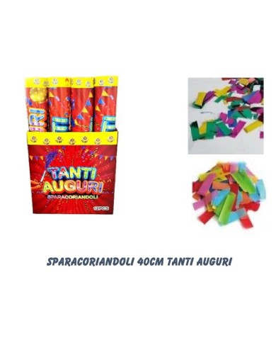 Cannon cm 40 tanti auguri colorati