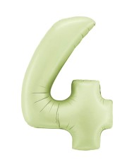 Numero 4 mylar mt 1 Verde Oliva Satin