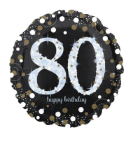 Mylar 18" compleanno 80