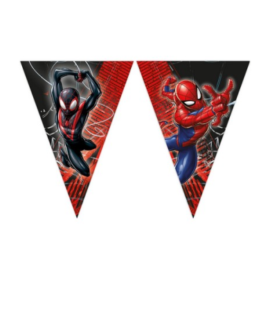 Festone bandiera Spiderman mt 2,3