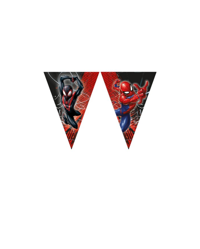 Festone bandiera Spiderman mt 2,3