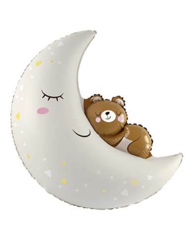 Mylar super shape orsetto luna