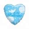 Palloncino Battesimo cuore