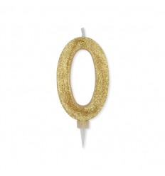 Candelina Glitter Maxi Argento n°9