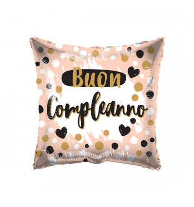 Palloncino Buon Compleanno Celeste
