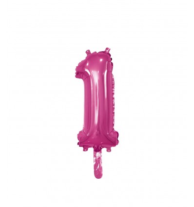Palloncino n° 0 fucsia 36 cm