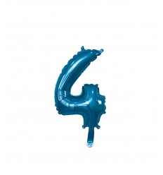 Palloncino n°3 blu 36 cm