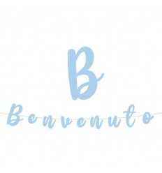 Festone scritta benvenuto