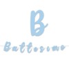 Festone Battesimo Teddy celeste